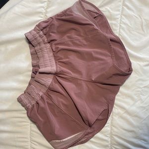 Lululemon shorts like new only worn a couple times. Reg 8 adjustable waist band